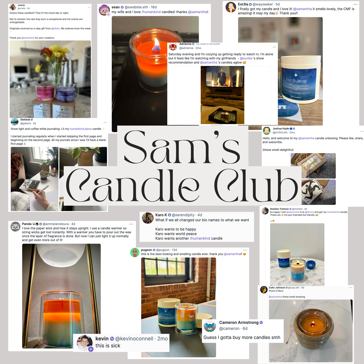 Sam's Candle Club